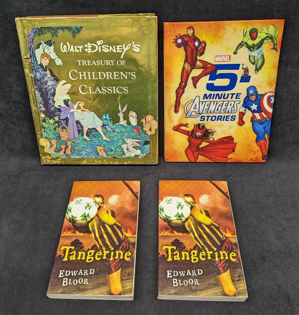 4 Marvel Disney Edward Blood Young Readers Books (1 of 9)