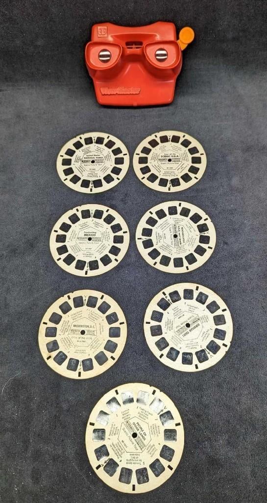 View-Master With 7 Vintage Reels (1 of 9)