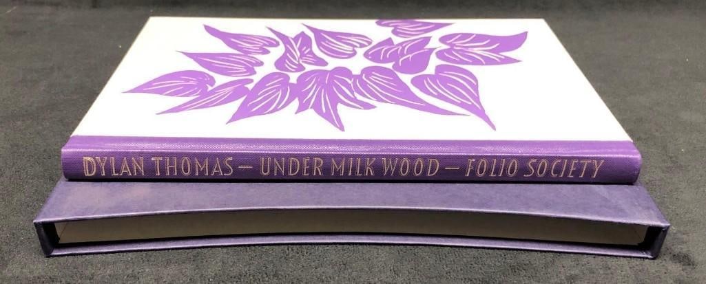 Vintage Hardcover "Under Milk Wood" by Dylan Thomas - Folio Society (1 of 7)