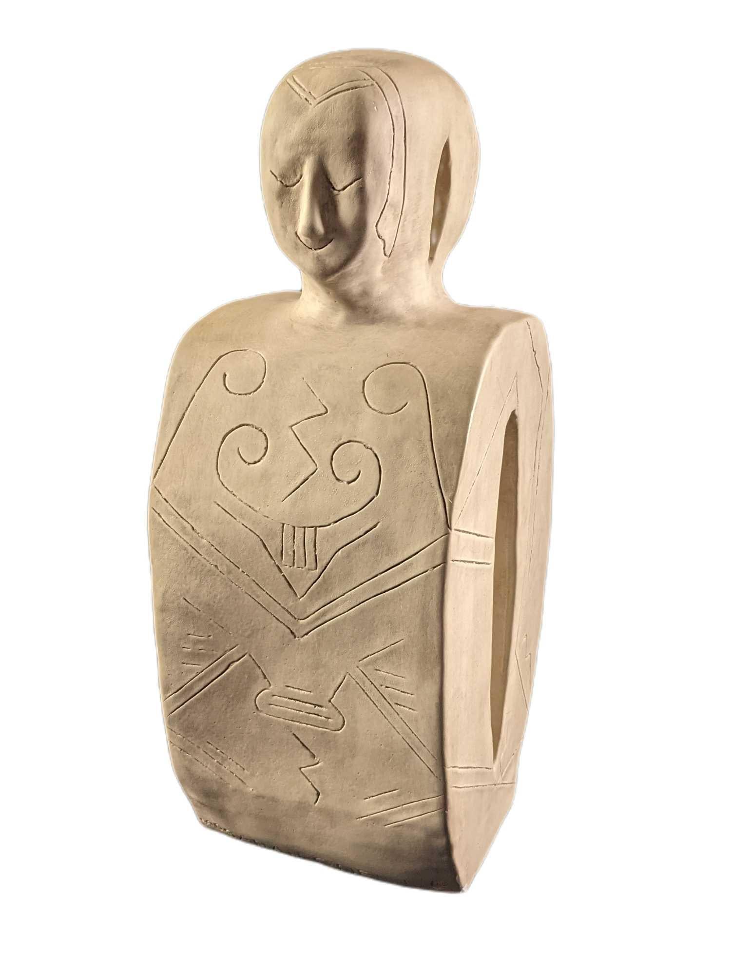 Large Sarah O'Neill Ceramic Two Faced Statue (1 of 8)