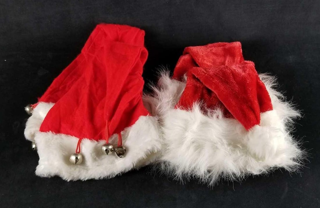Santa Christmas Hats And Bells (1 of 5)
