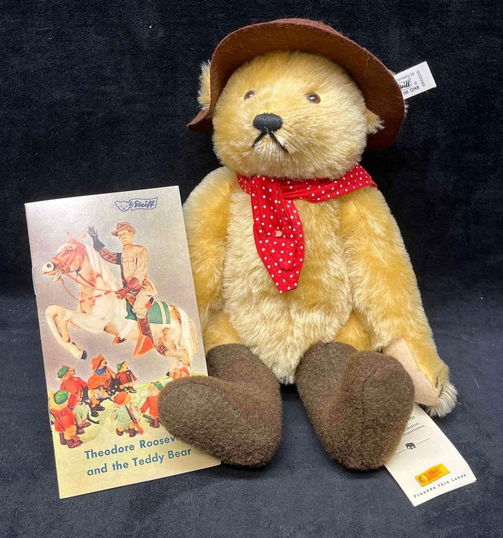 Rough Rider Teddy Bear 665028 By Margarete Steiff GmbH 1996 Limited Edition With Certificate (1 of 18)