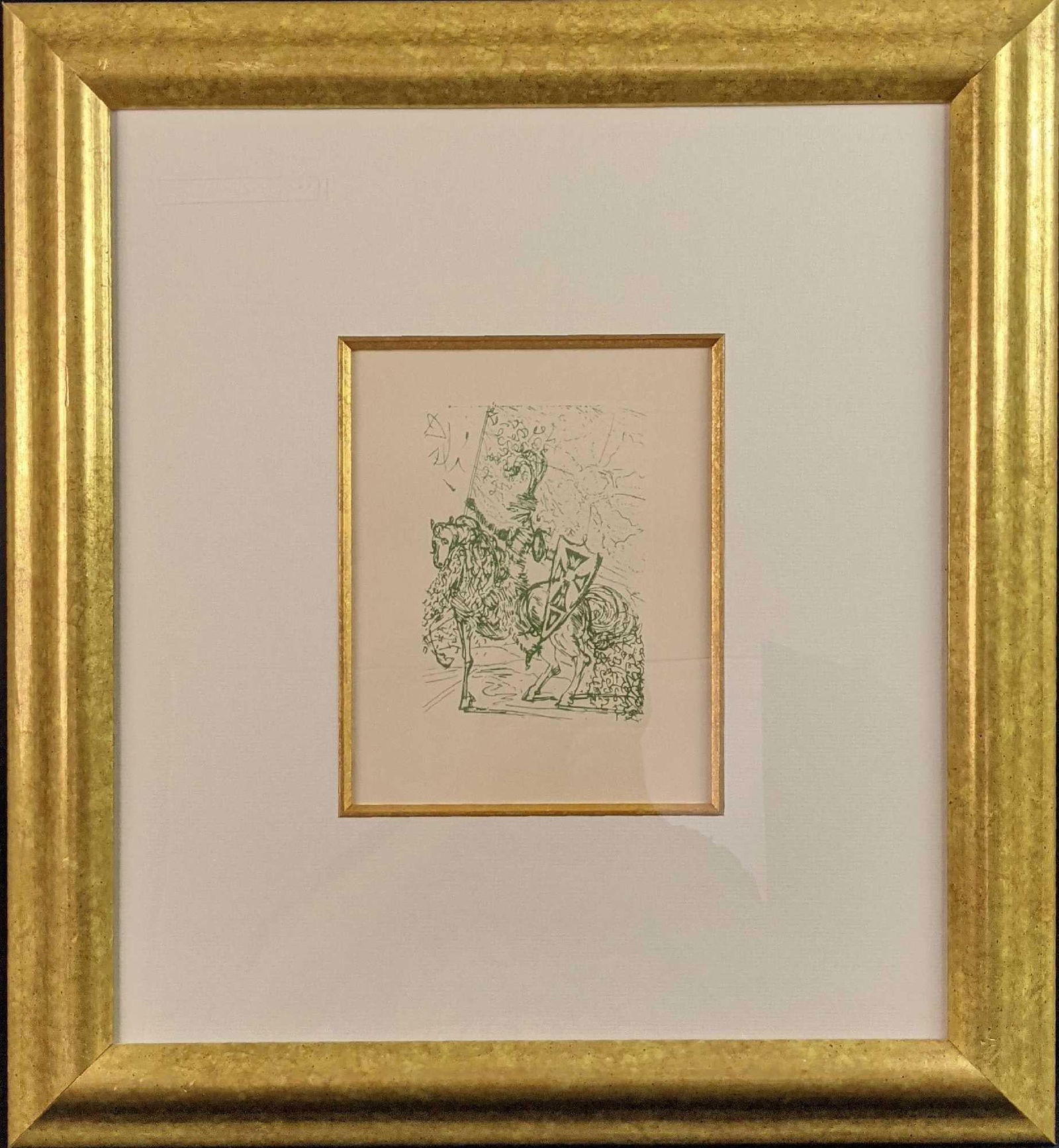 Salvador Dalí­ "El Cid" Surrealist Jousting Figure 1974 X9 (1 of 5)