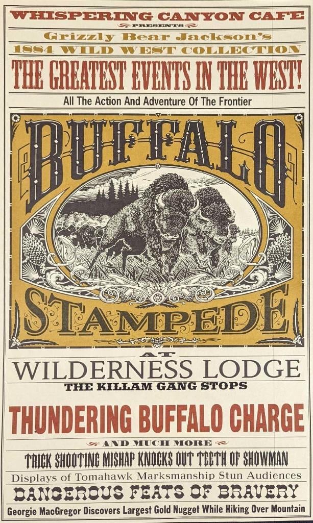 Disney's Wilderness Lodge Menu Print (1 of 4)