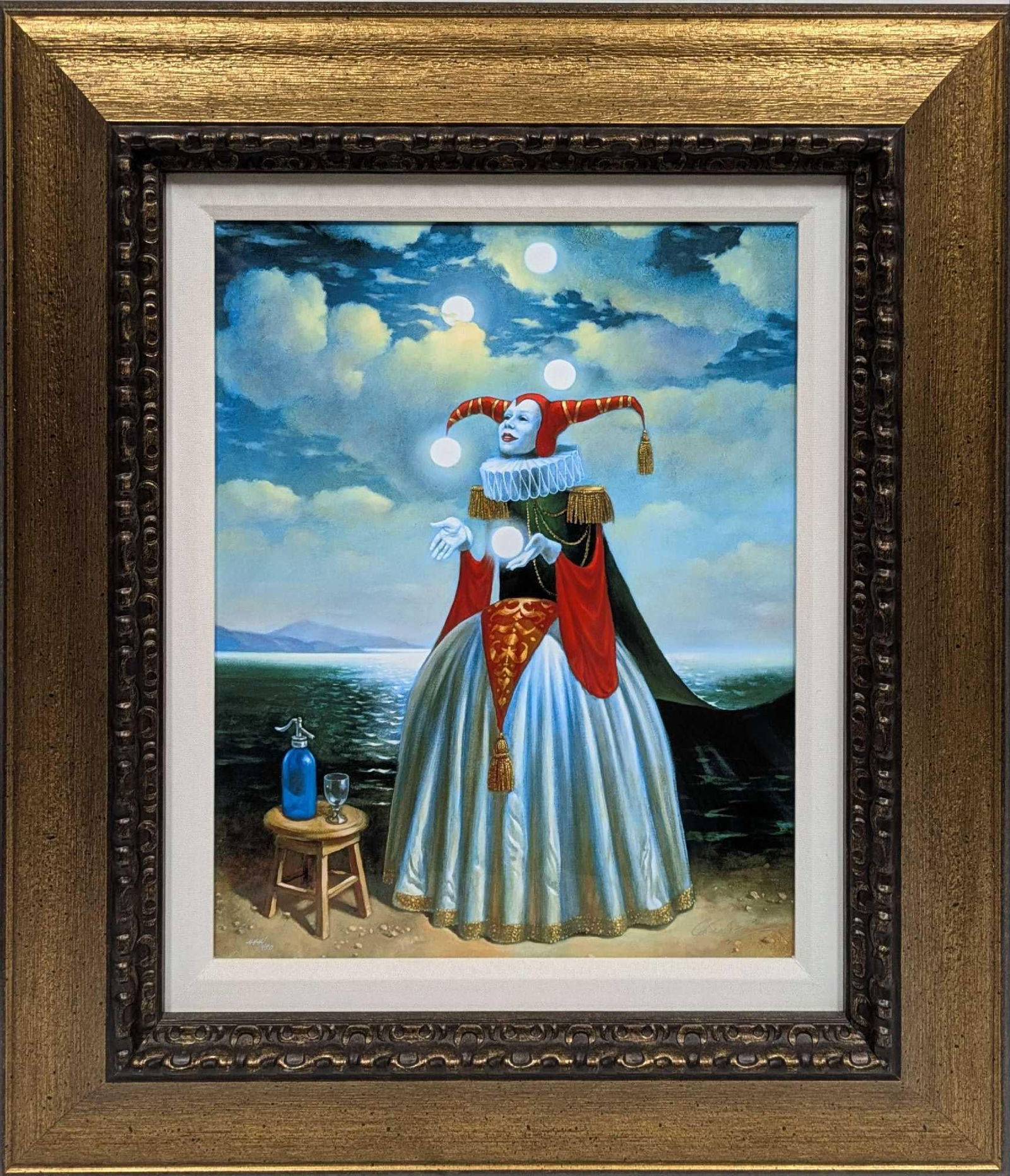 Framed S&N Michael Cheval Fifth Element Print On Aluminum (1 of 7)