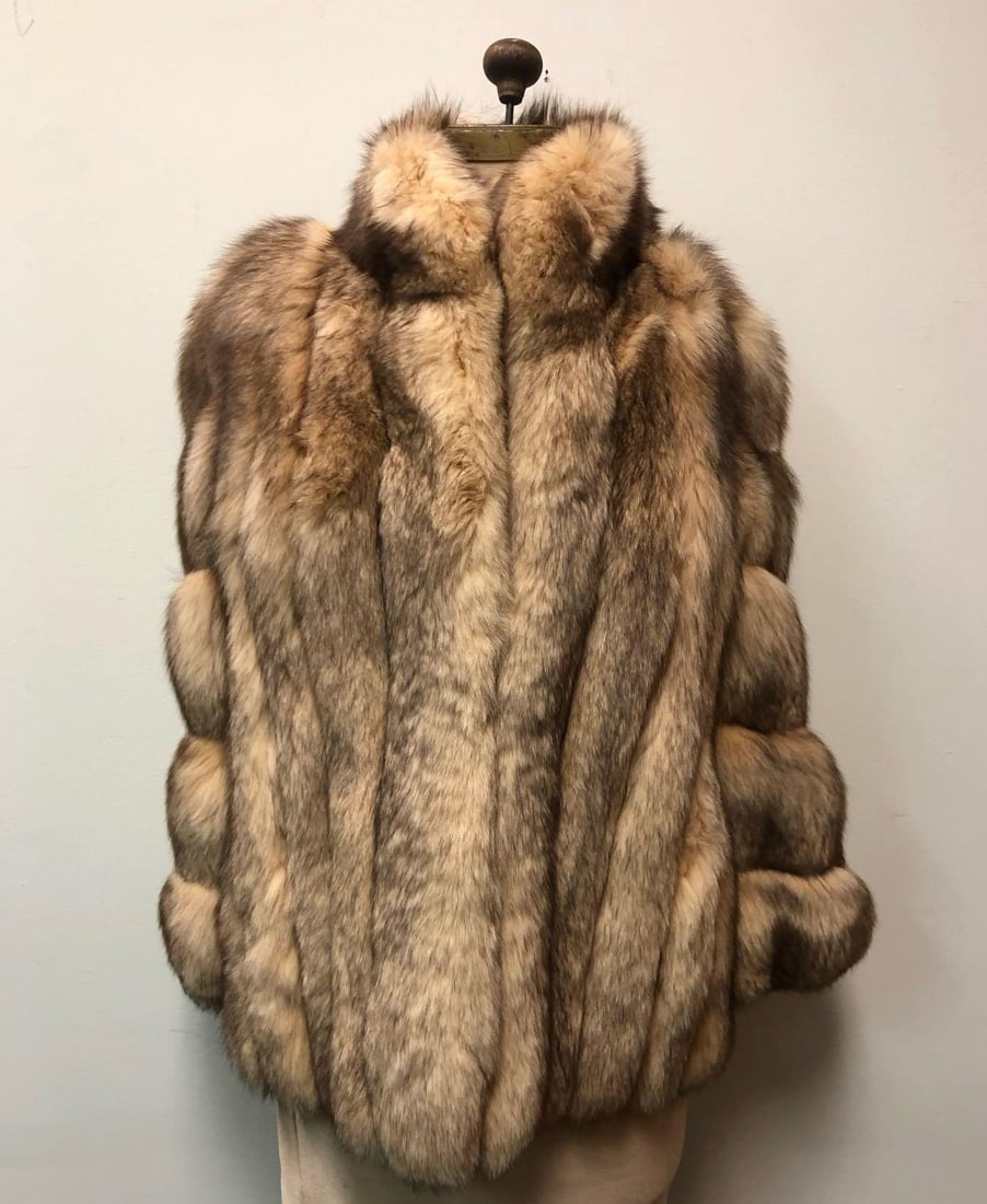 Nordstrom Blush Fox Sterling Fur Jacket (1 of 10)