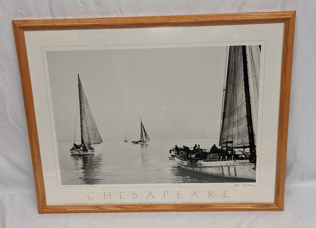M. E. Warren Skipjack Oyster Dredgers Framed Print (1 of 5)
