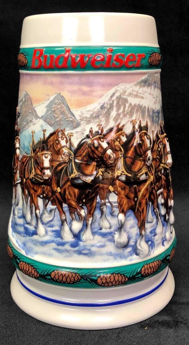 1993 Budweiser Holiday Stein Collection (1 of 7)