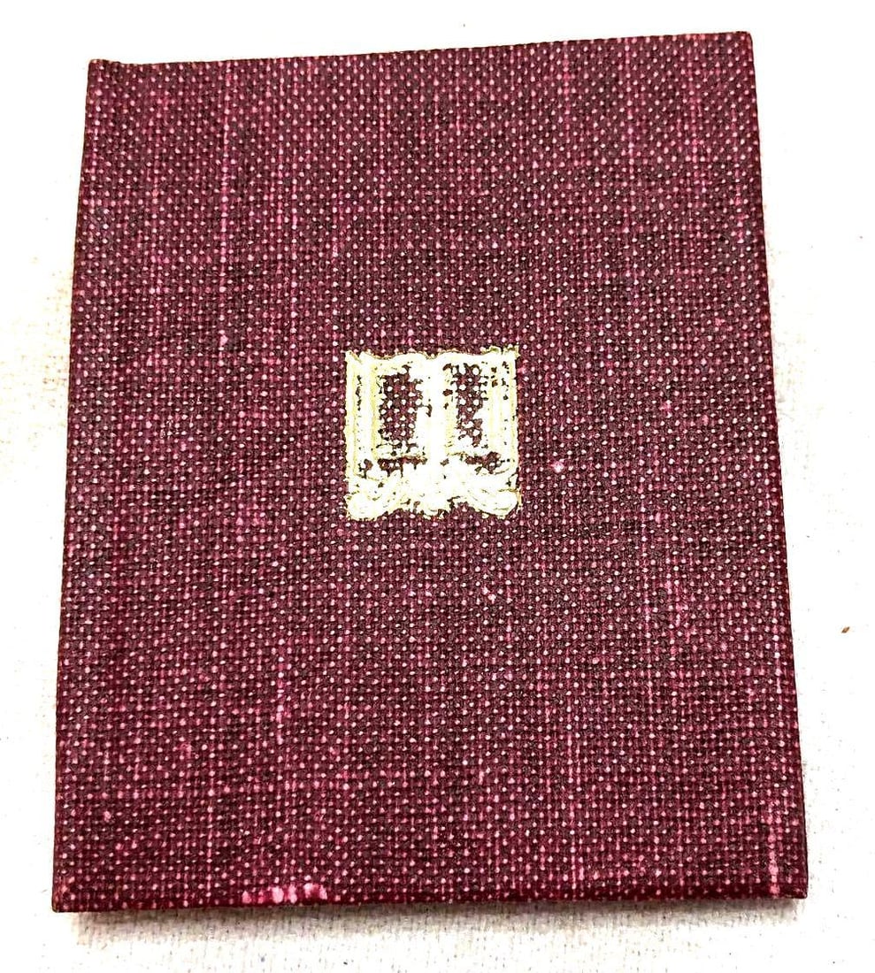 Incunabulum Limited Edition Miniature Book Society (1 of 5)