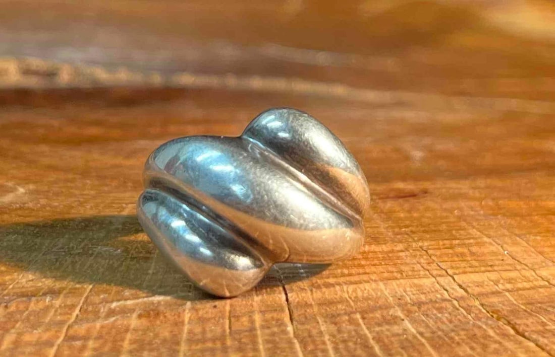 .925 Sterling Silver MWS Chunky Wave Ring (1 of 14)