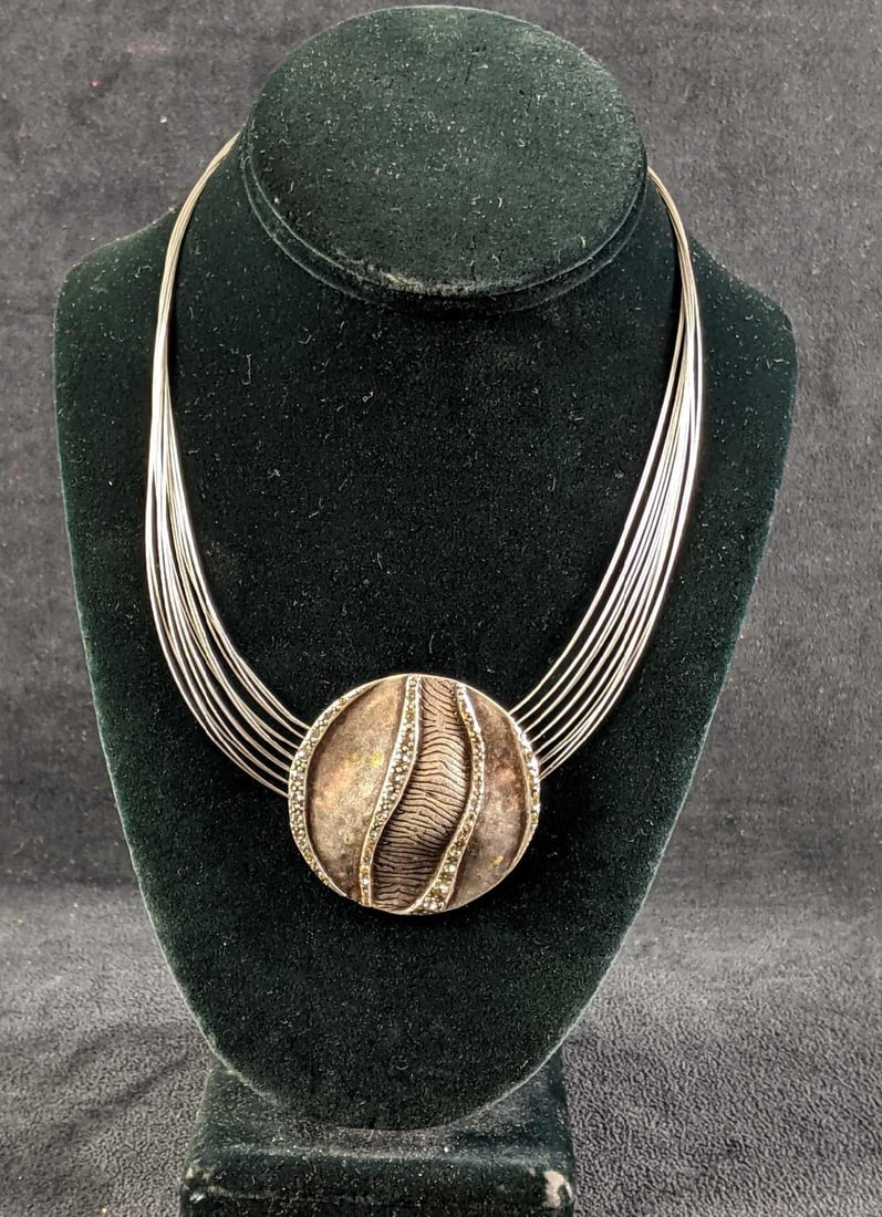 Silver- Colored Chico's Necklace (1 of 3)