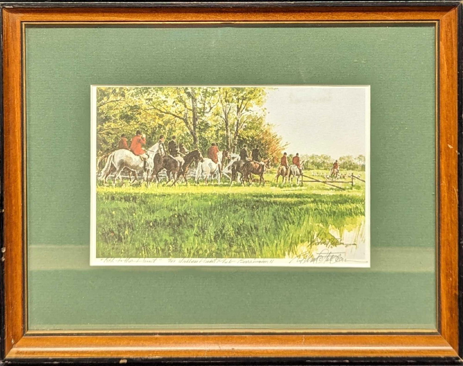 Richard Felden "Off to the Hunt Fox Valley Hunt Club" Print (1 of 5)