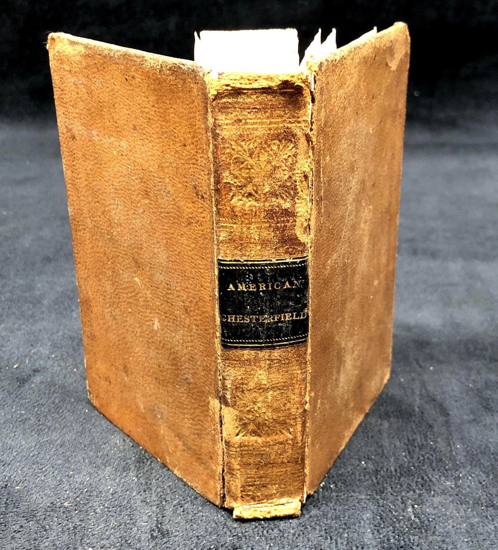 "American Chesterfield" - Antique Hardcover Book (1 of 7)