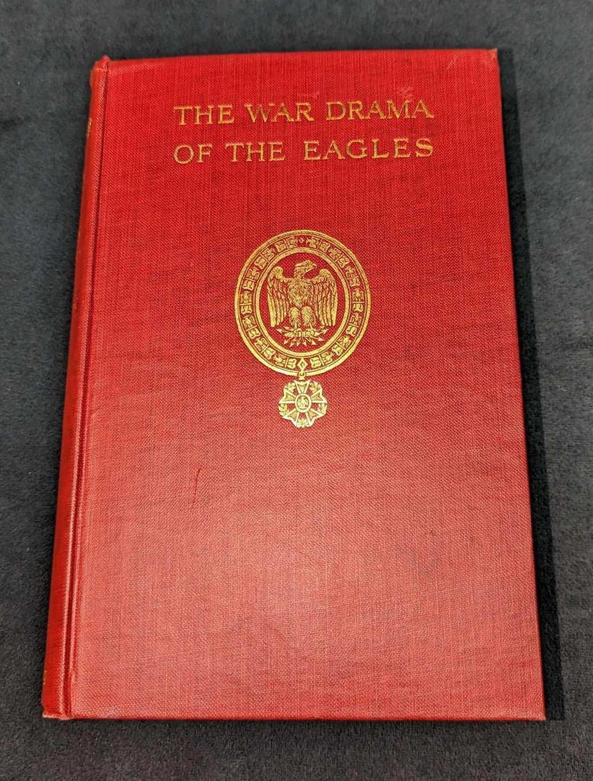 War Drama Of The Eagles Edward Fraser Hardcover: War Drama Of The Eagles Edward Fraser Hardcover. This was published by John Murray (London) in 1912. This hardcover is approx 6" x 2" x 9" and it weighs 1.92lb. The covers have some shelf wear and the