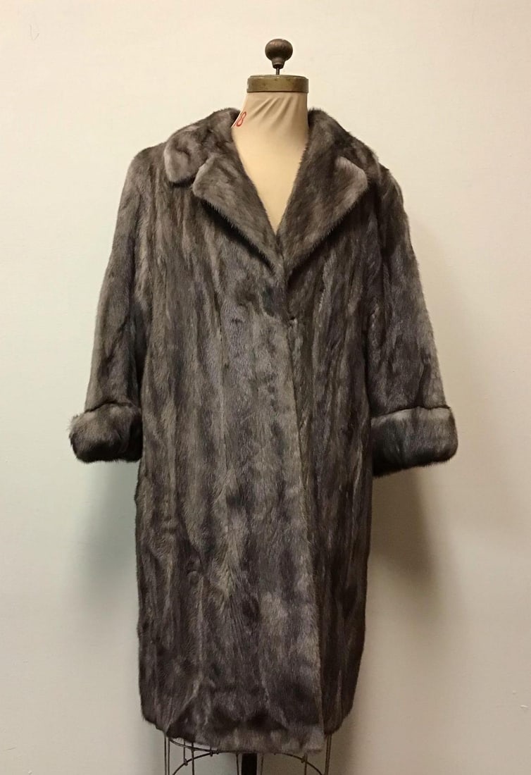 Lutetica Mink Fur Coat Jacket Vintage Fashion (1 of 8)