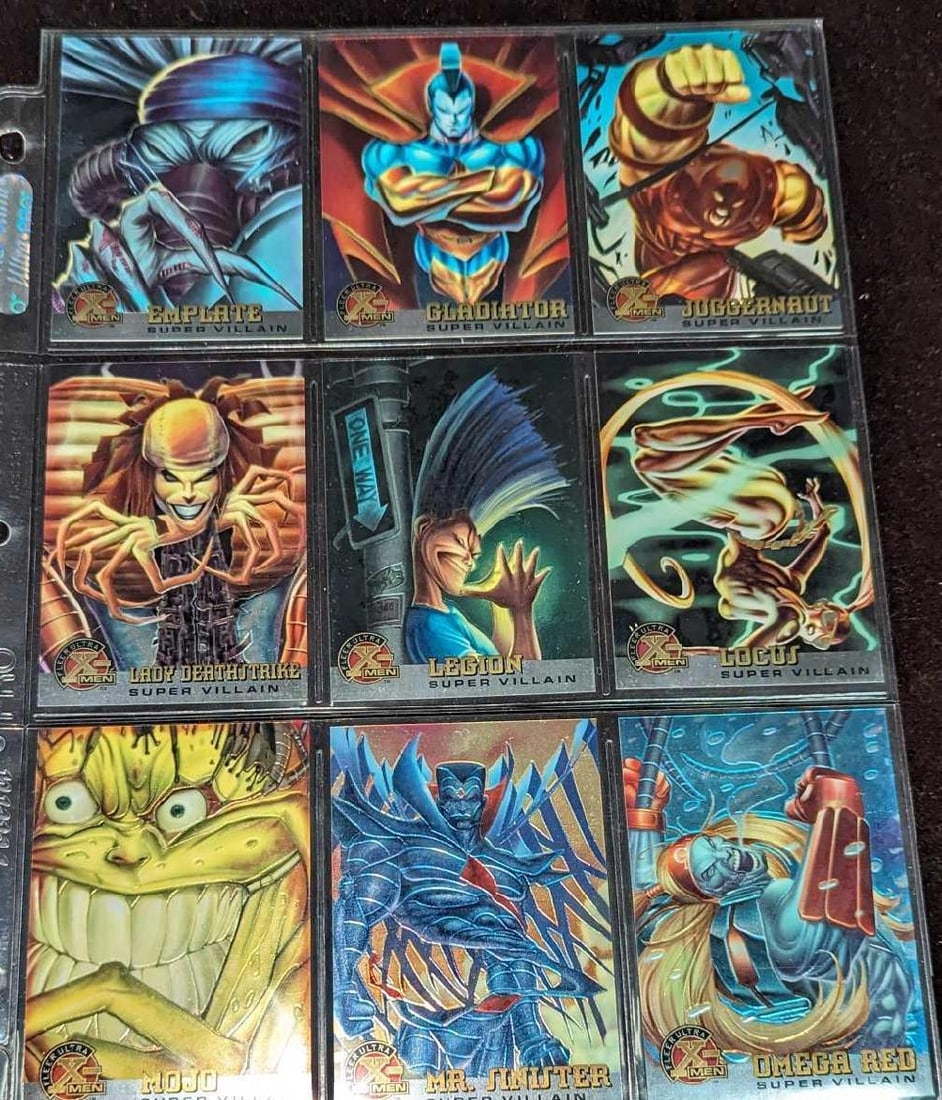 9 Fleer Ultra X-Men Chromium Trading Cards L (1 of 11)