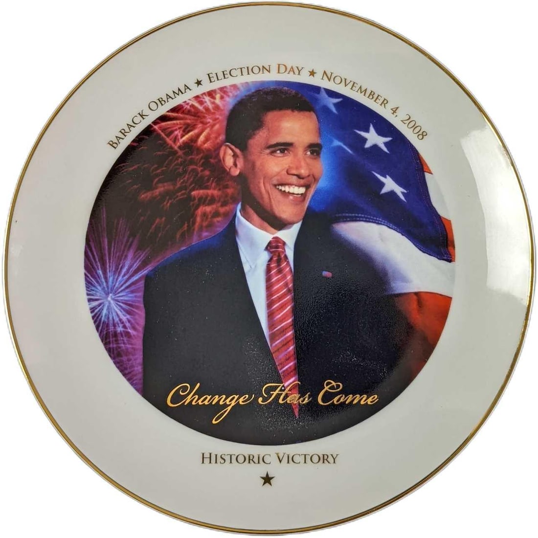 President Obama Collectable Plate