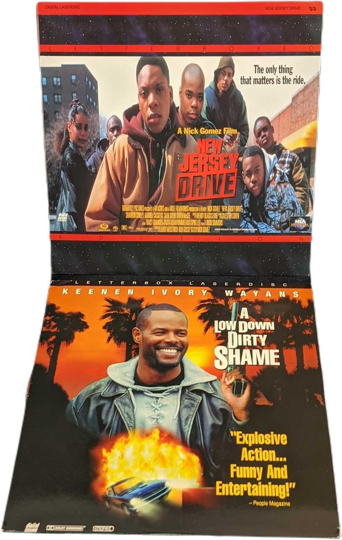 New Jersey Drive & Low Down Dirty Shame Laserdiscs (1 of 4)
