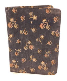"Poesies Lyriques" by Pierre Corneille - Mini Book: Antique Fabric Miniature Book - "Poesies Lyriques" by Pierre Corneille. Published by Payot et Cie, Paris. Not dated. It measures 2-3/4" x 3-3/4" x 1/4" and it weighs 0.1lbs. The Book is in u