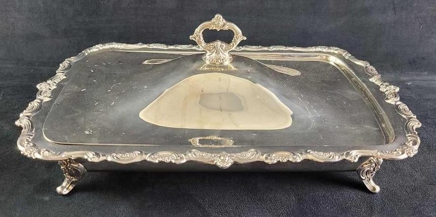 Towle Rectangular Casserole Serving Halloware Silver Plated (1 of 8)