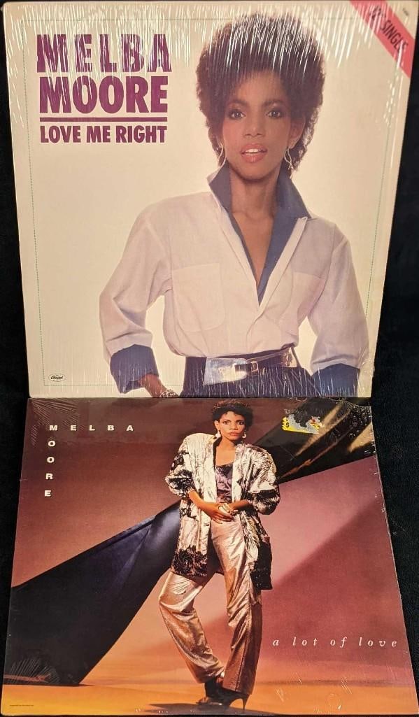 Two R&B Vinyl LP Records Melba Moore (1 of 5)
