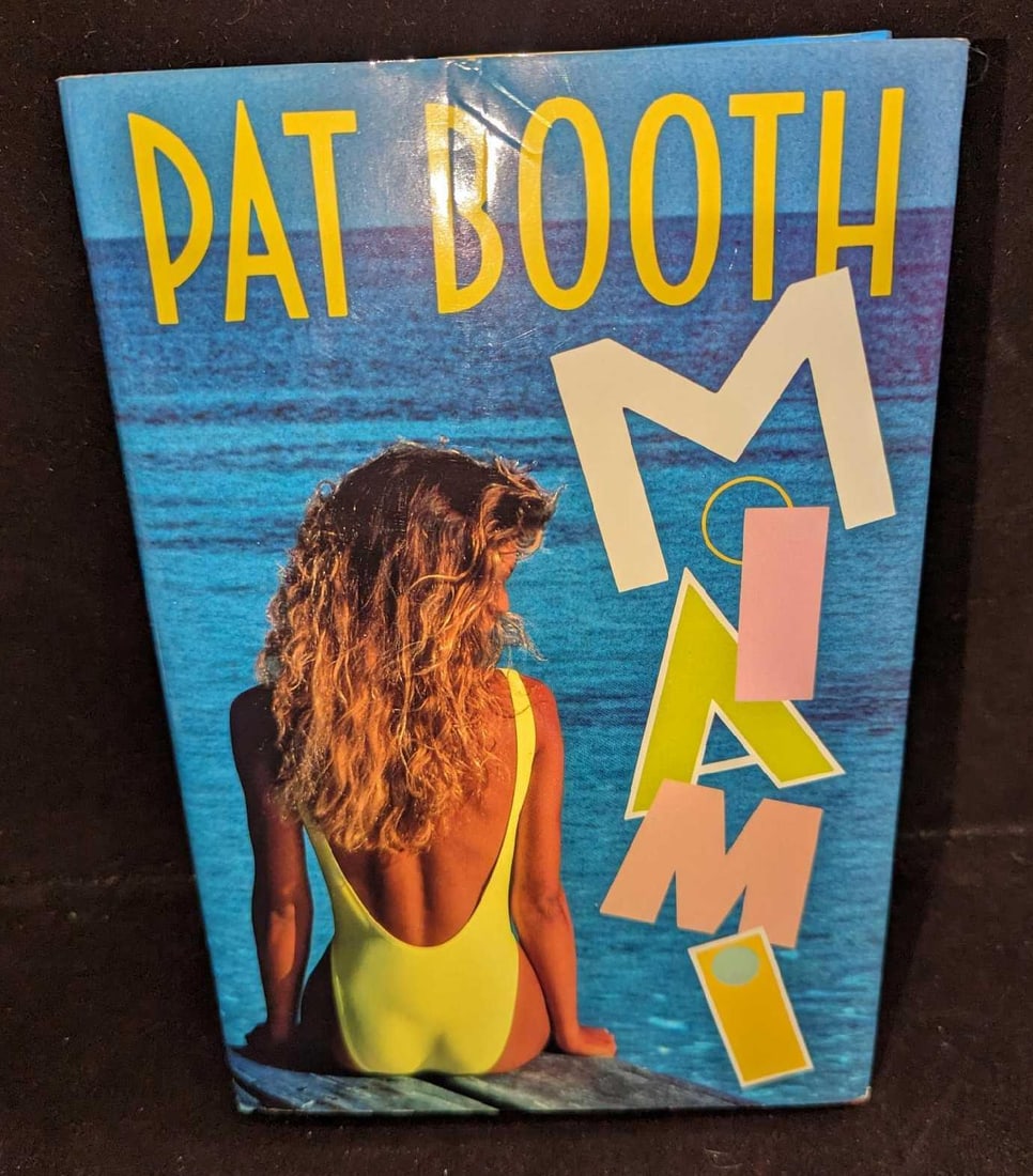 Pat Booth Signed Miami 1st Edition Hardcover Book (1 of 7)