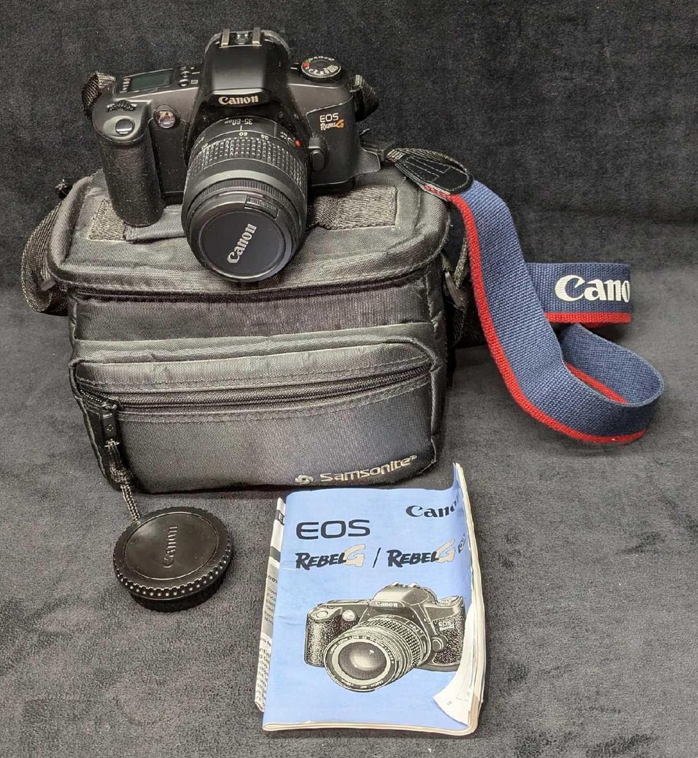 Canon Eos Rebel G Film Camera W/35-80mm Lens (1 of 9)