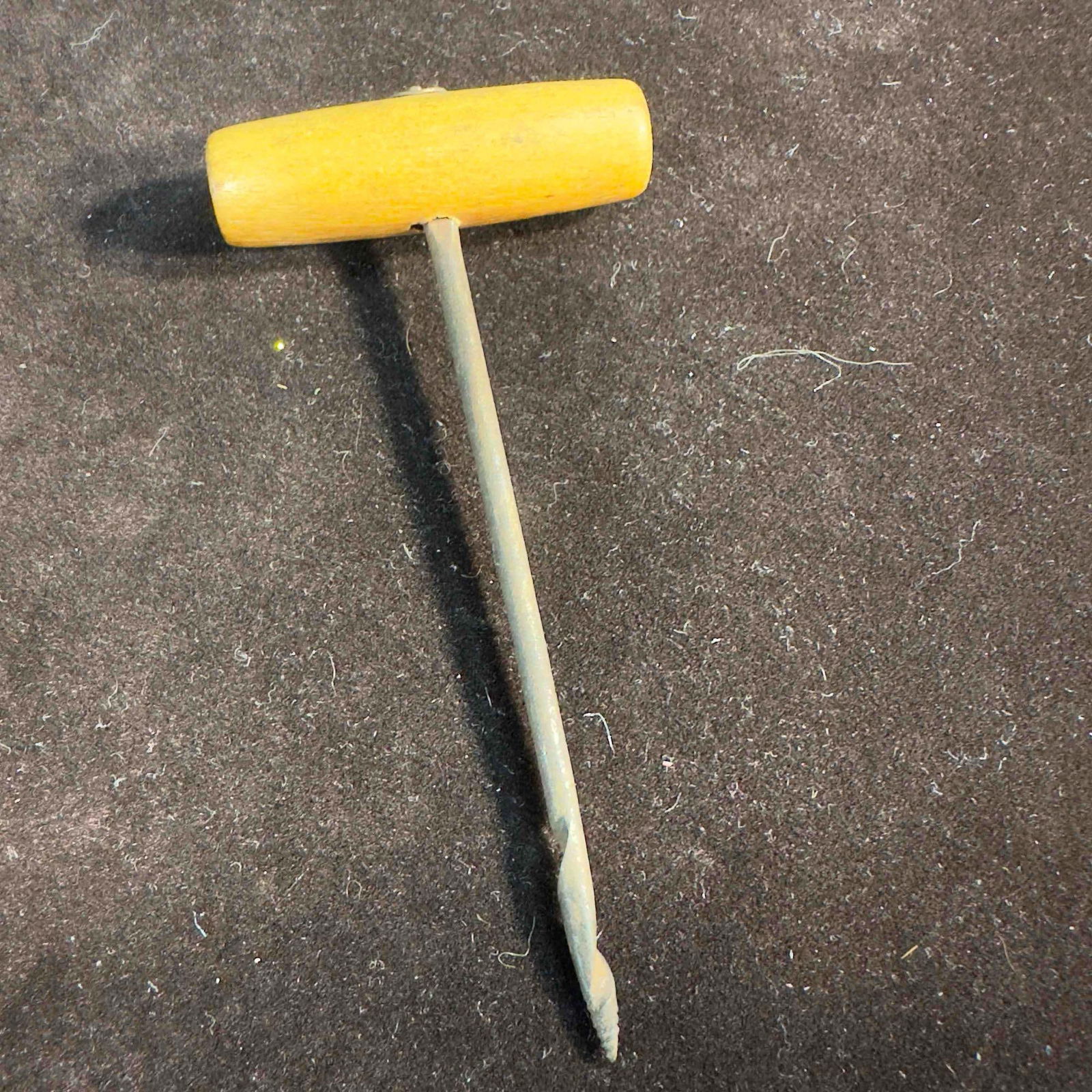 Antique Vintage T Handle Wood Auger Barn Beam Hand Drill Small (1 of 6)