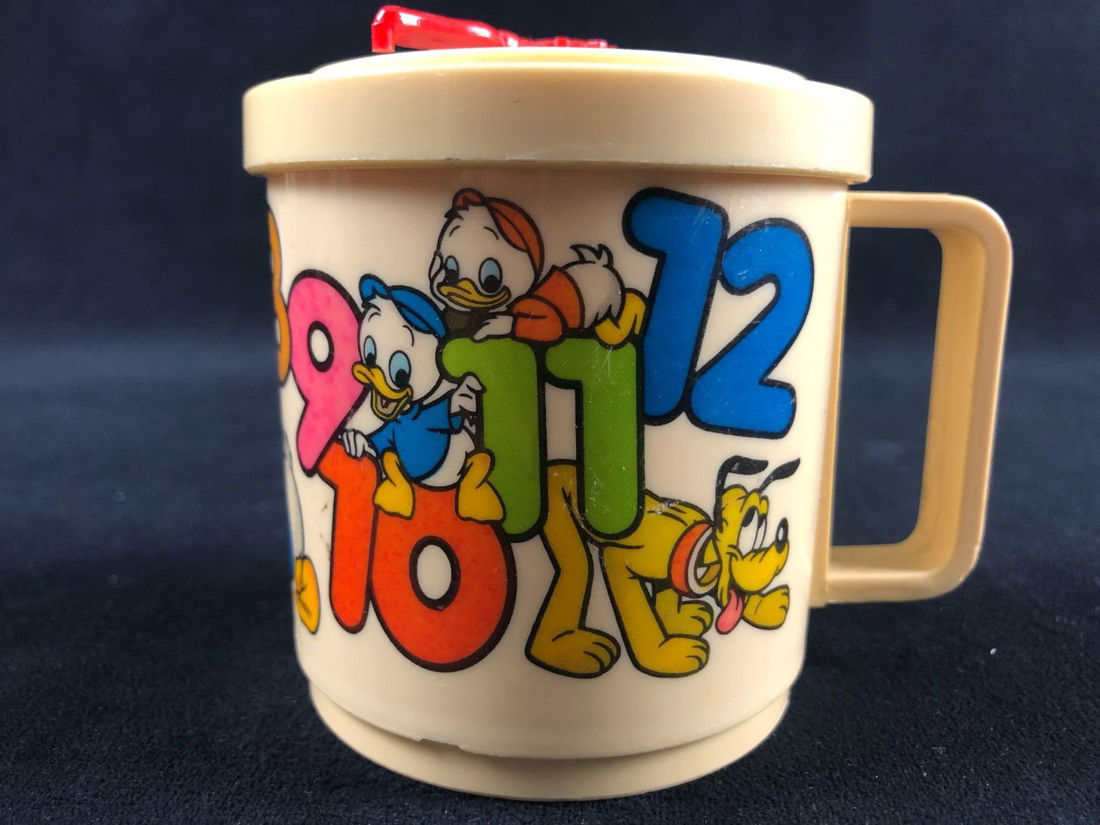 Vintage Walt Disney Mickey Minnie Mouse Donald Duck Pluto Nephews Dewey Huey Superseal Plastic Kids (1 of 10)