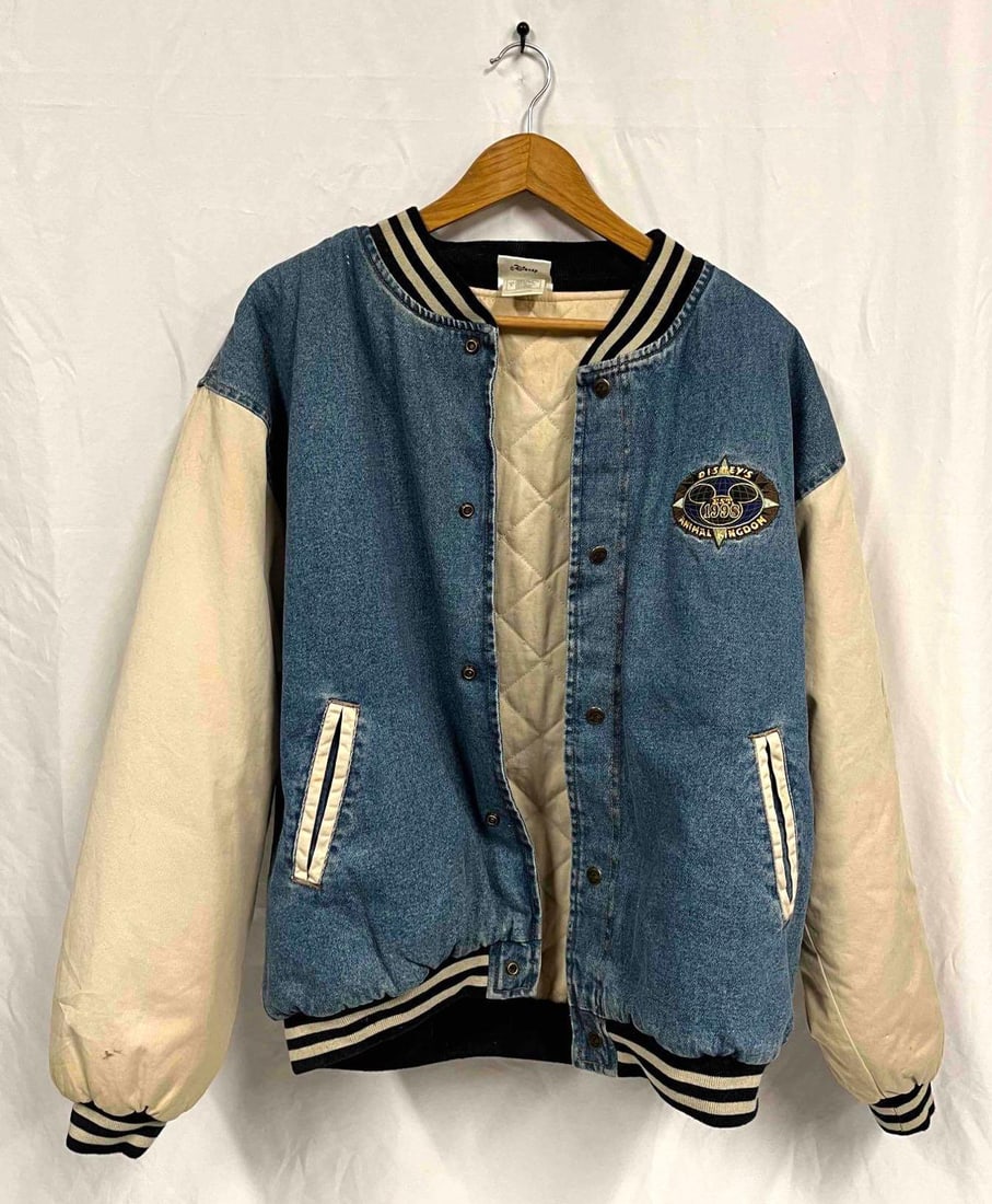 Vintage Disney's Animal Kingdom Est.1998 Varsity Bomber Jacket Size Large (1 of 13)