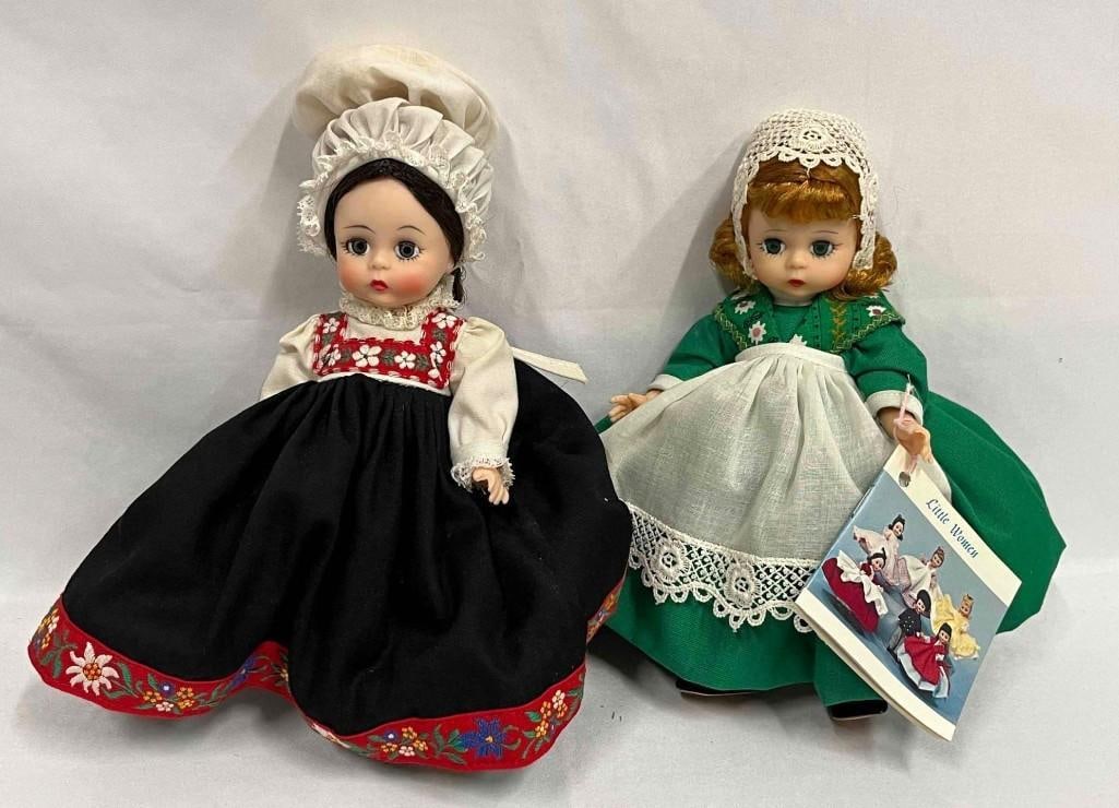 Two Madame Alexander Dolls Irish #778 & Norway #784 In Original Boxes (1 of 11)