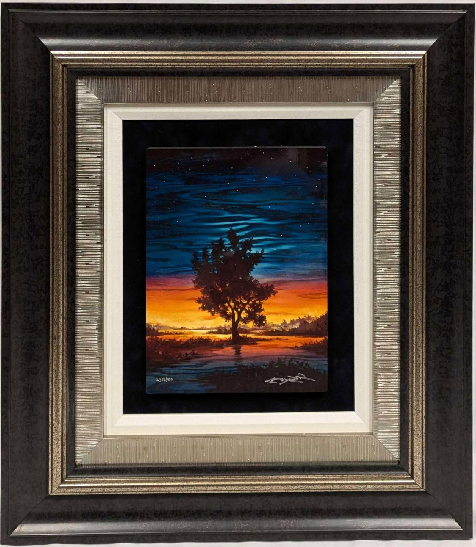 Framed S&N Matt Beyrer Dusk Till' Dawn Caldograph On Wood International Edition (1 of 7)
