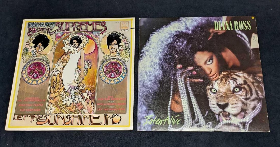 2 Diana Ross & The Supremes LPs (1 of 6)