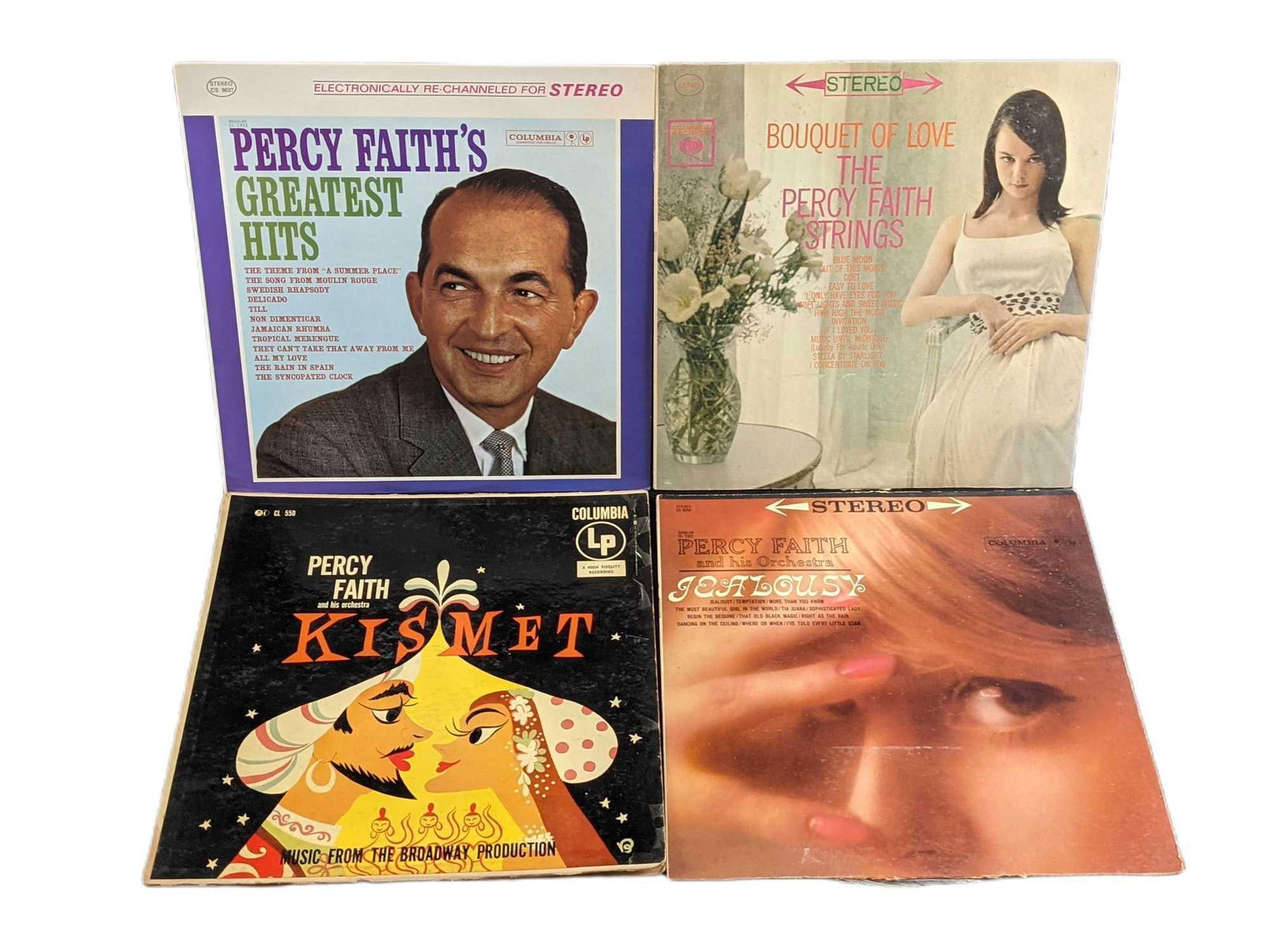 4 Percy Faith Vinyl LP Records (1 of 6)