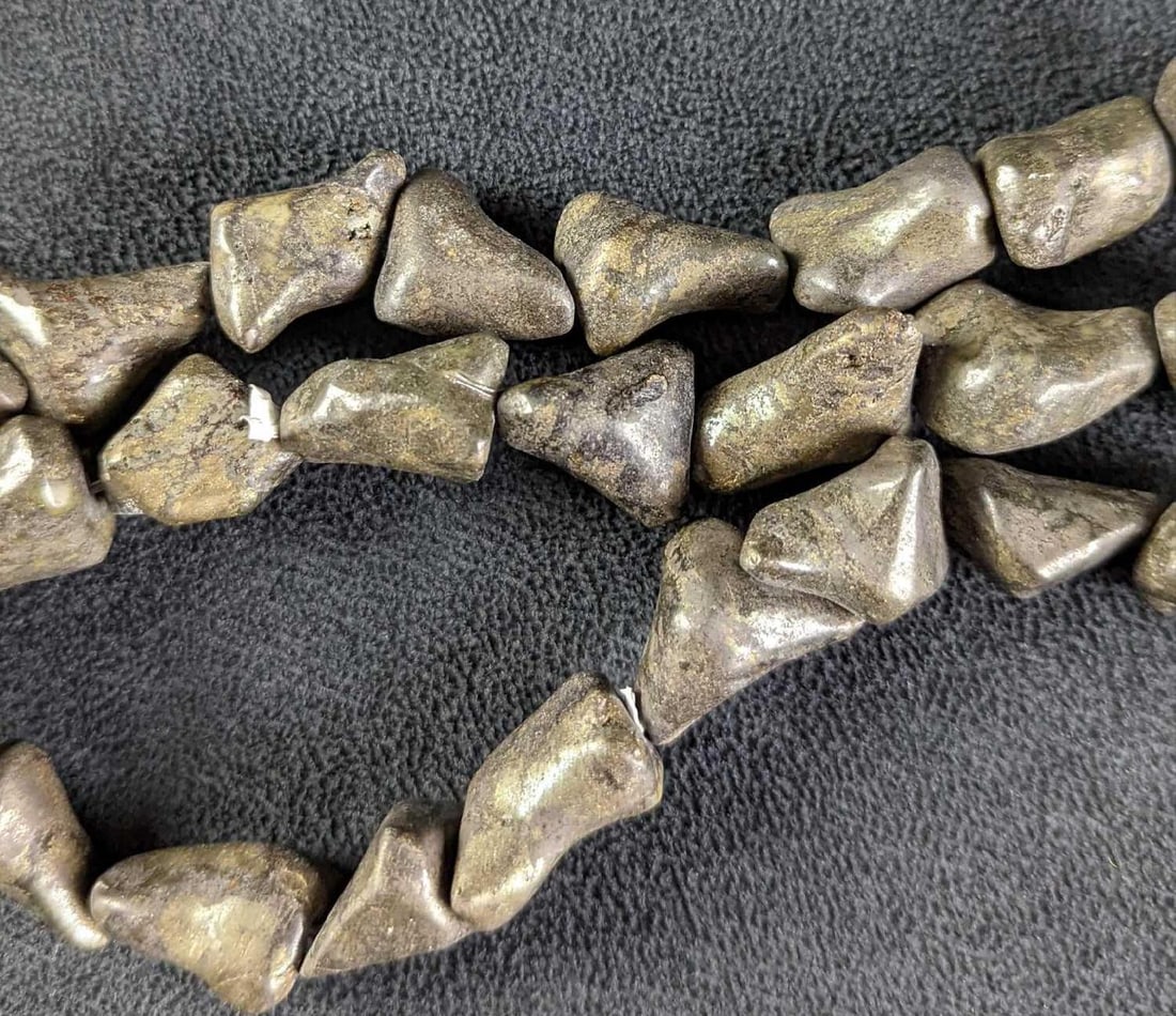 Pyrite Gemstone Beads Nature (1 of 8)