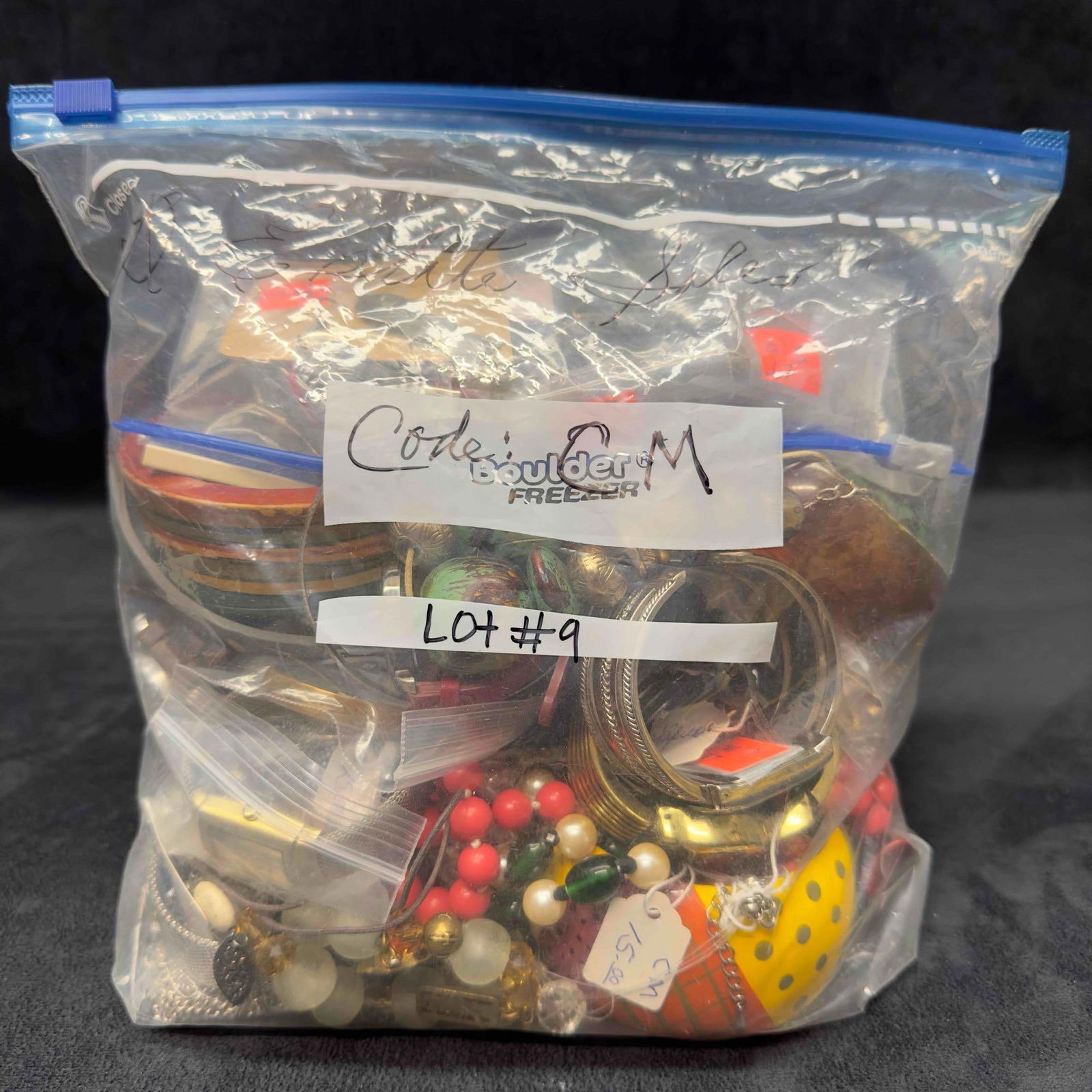 Assorted Collection Costume Jewelry Watches Bracelets Necklaces Earrings Handcrafted Pieces Lot #9 (1 of 14)