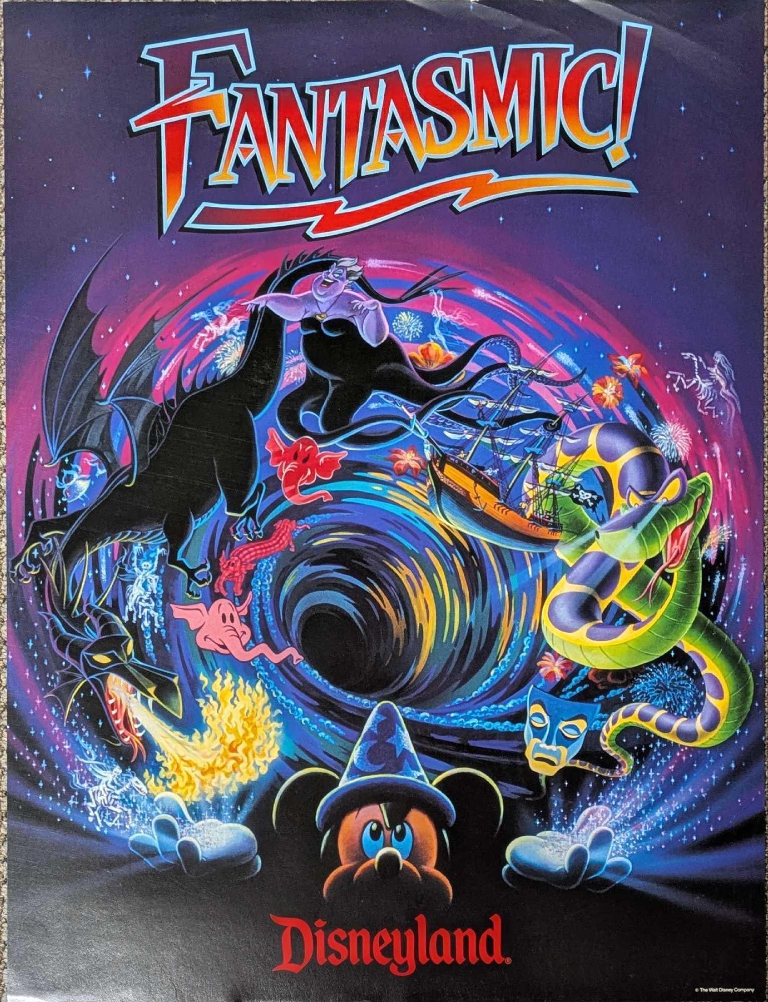 Rare Disneyland Theme Park Fantasmic Poster (1 of 4)