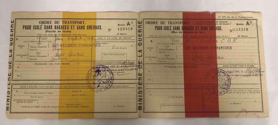 Ministry Of War Transport Orders (1 of 10)