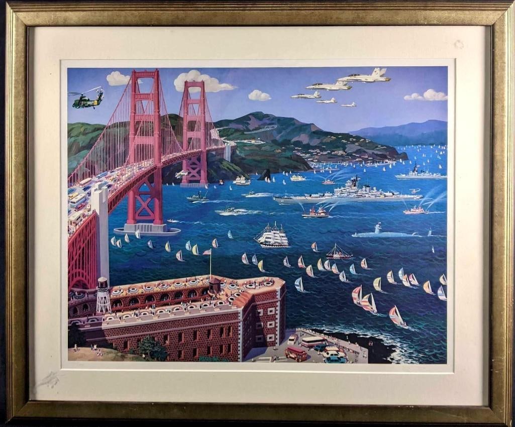 Limited Edition Golden Gate Bridge by Alexander Chen (1 of 6)