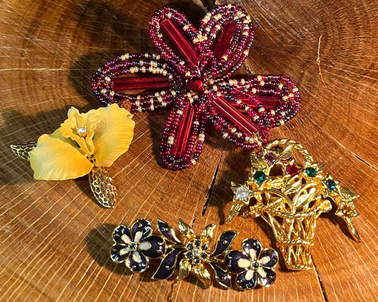 Vintage Joan Rivers Brooch Bundle Of 4 (1 of 11)