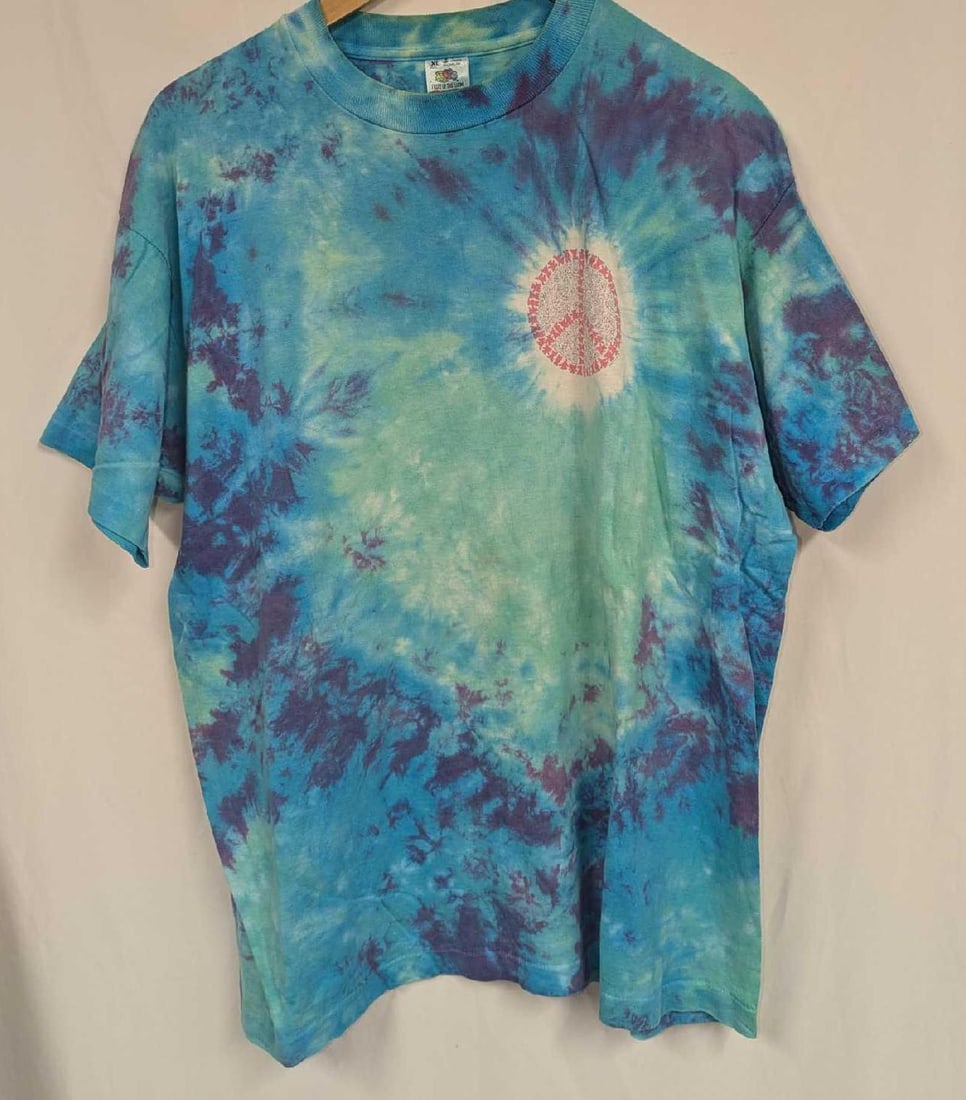 Grateful Dead Peace Bears Tie Dye T-Shirt XL (1 of 5)