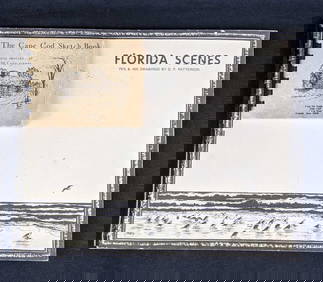 Florida Scene and The Cape Cod Sketchbooks Done by Various Artists (1 of 11)