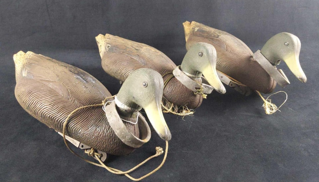 3 QUACK 10th Anniversary Duck Decoys Hard Plastic (1 of 10)