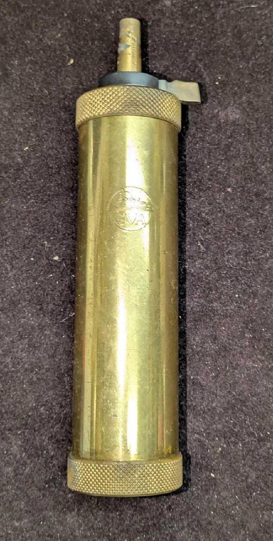 CVA Black Powder Brass Flask (1 of 6)