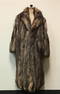 Crystal Fox Fur Coat Jacket Vintage Fashion