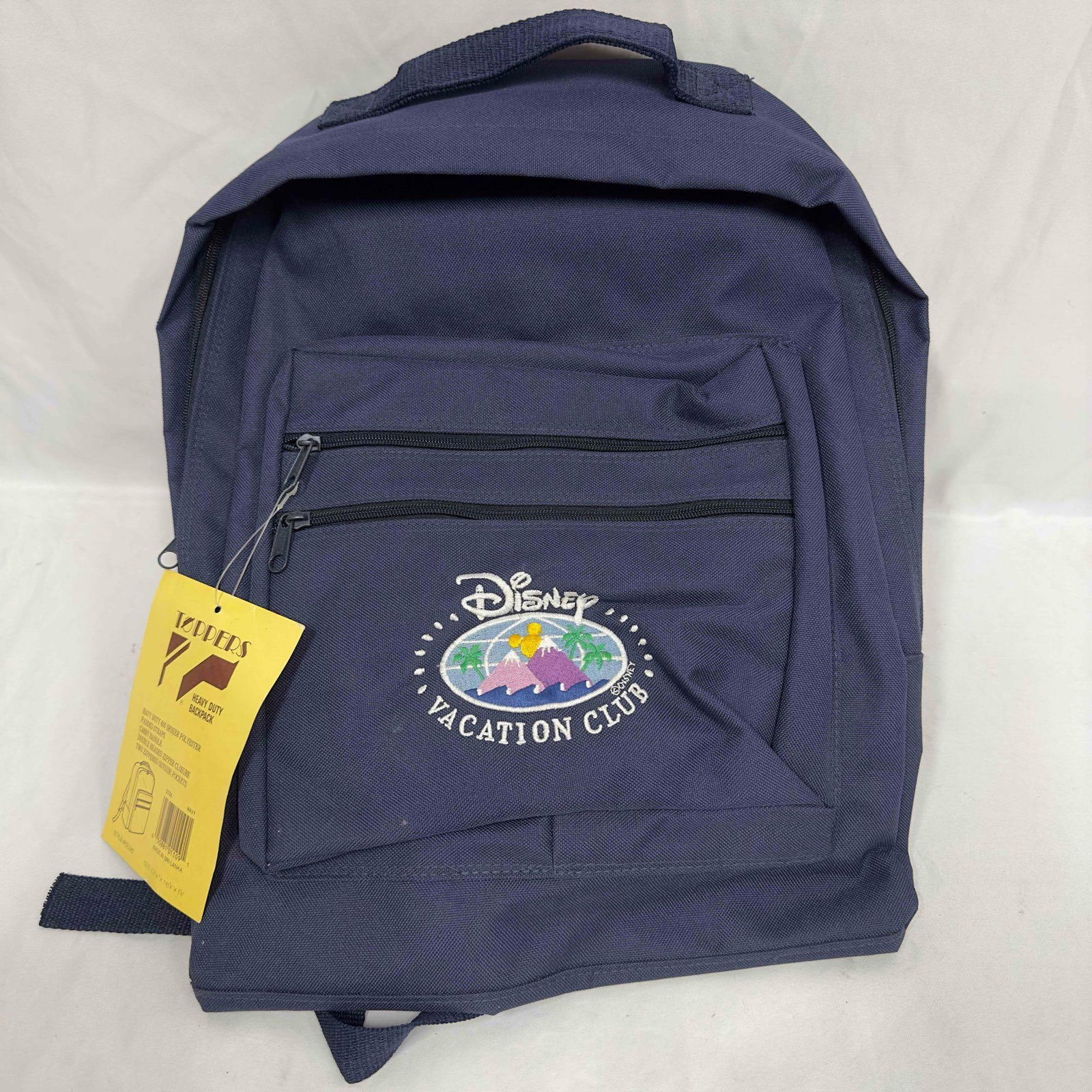 Toppers Disney Vacation Club Heavy Duty Backpack Blue Bag (1 of 6)