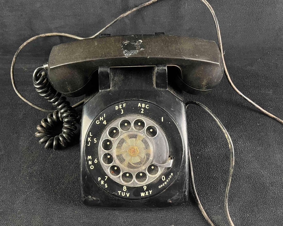 Vintage Rotary Phone ITT Rotary Dial Phone (1 of 8)