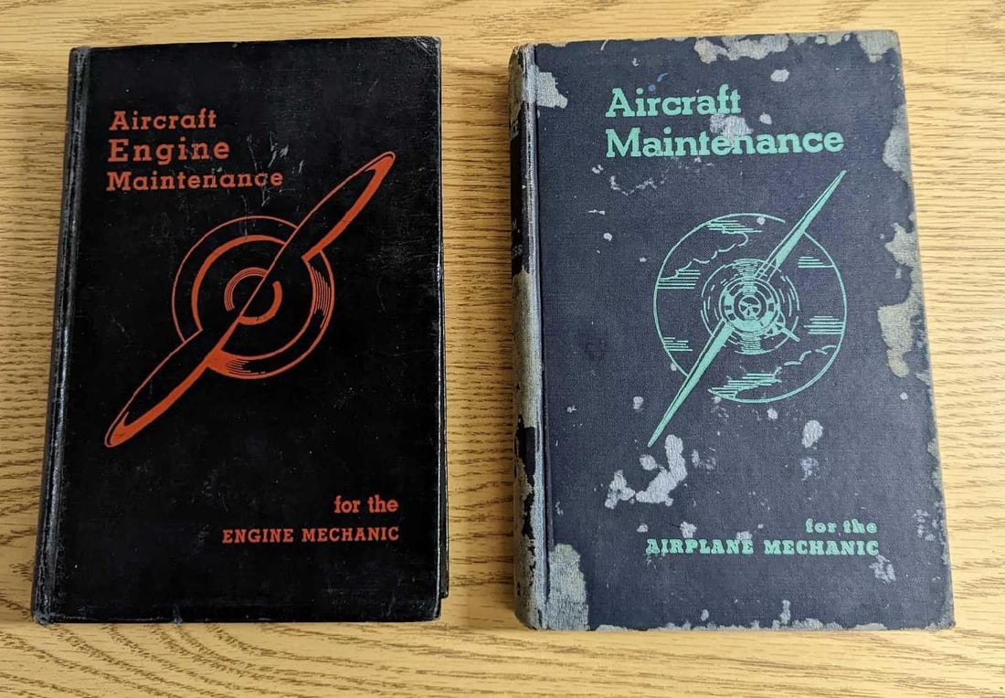Aircraft Maintenance & Aircraft Engine Maintenance Hardcovers (1 of 8)
