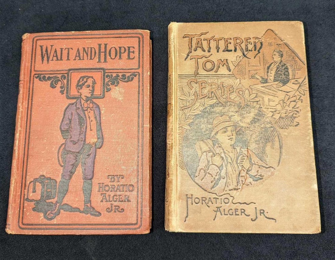 2 Antique Horatio Alger Jr Young Adult Novels (1 of 9)