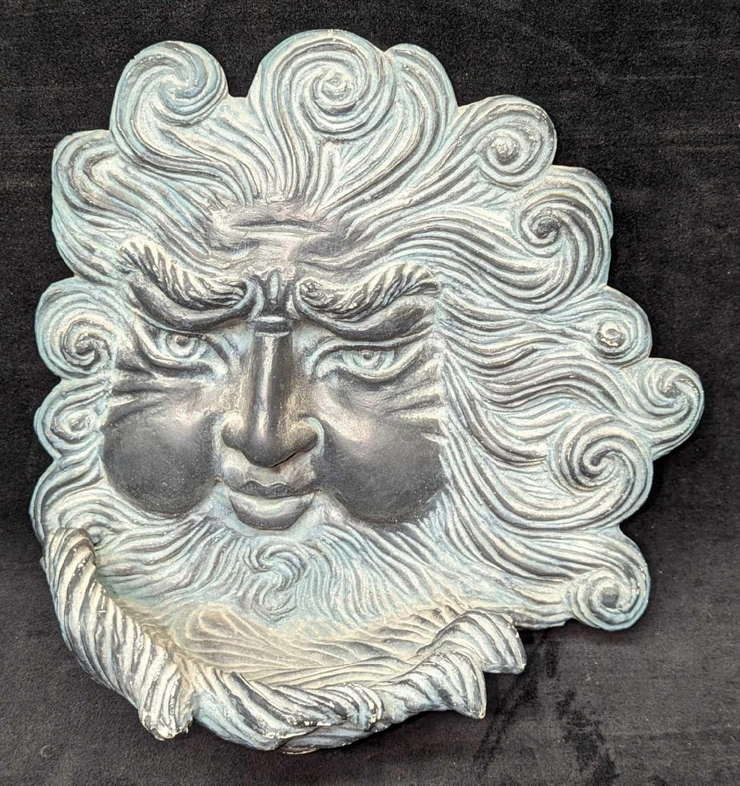 Vintage Wind Man Wall Bird Nest Feeder (1 of 5)